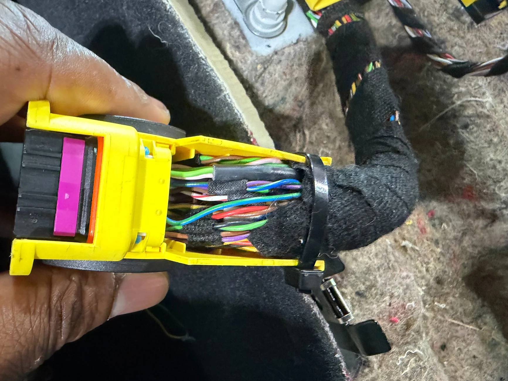 Porsche Taycan Taycan ACC Retrofit - DIY how-to install instructions IMG_8620.HEIC