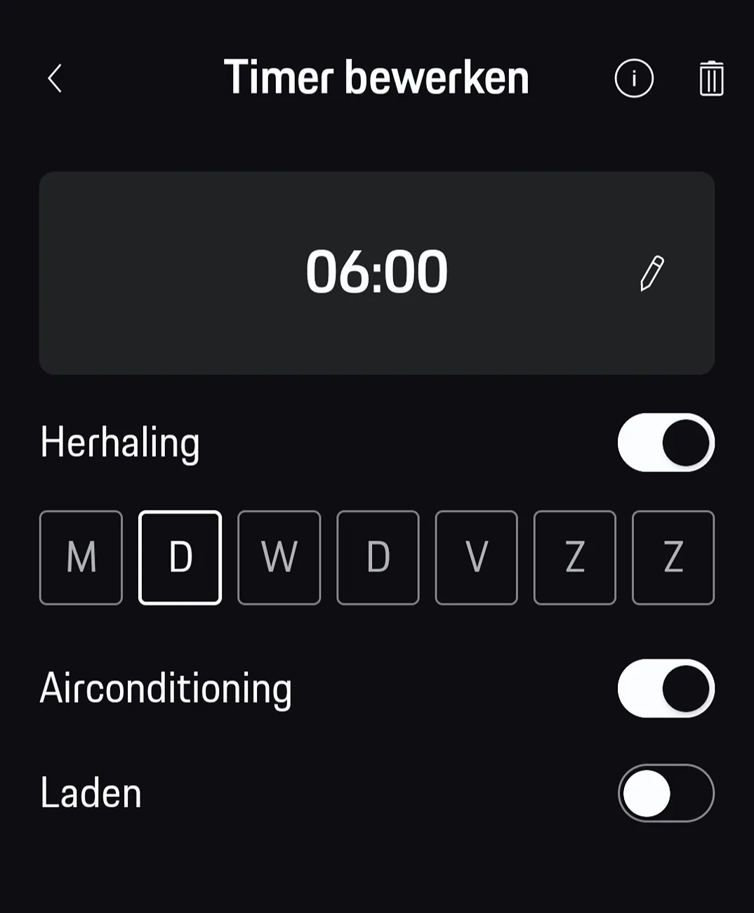 Porsche Taycan Cabin preconditioning - have I got it wrong? Screenshot_20251215-083839