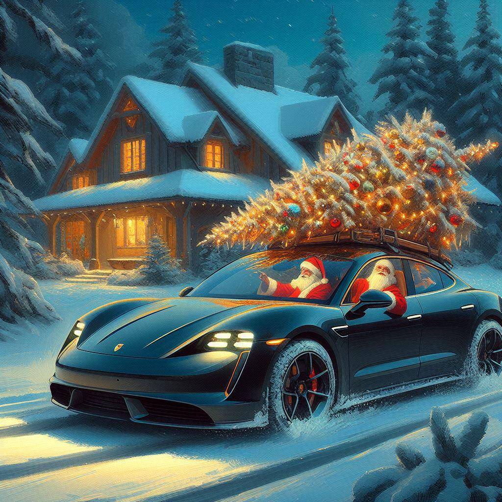 Porsche Taycan Merry Christmas Taycanistas IMG_0359