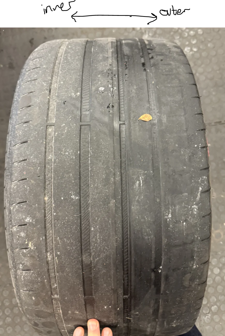 Porsche Taycan Taycan Problem - potential catastrophic tire failure 1767113322835-77