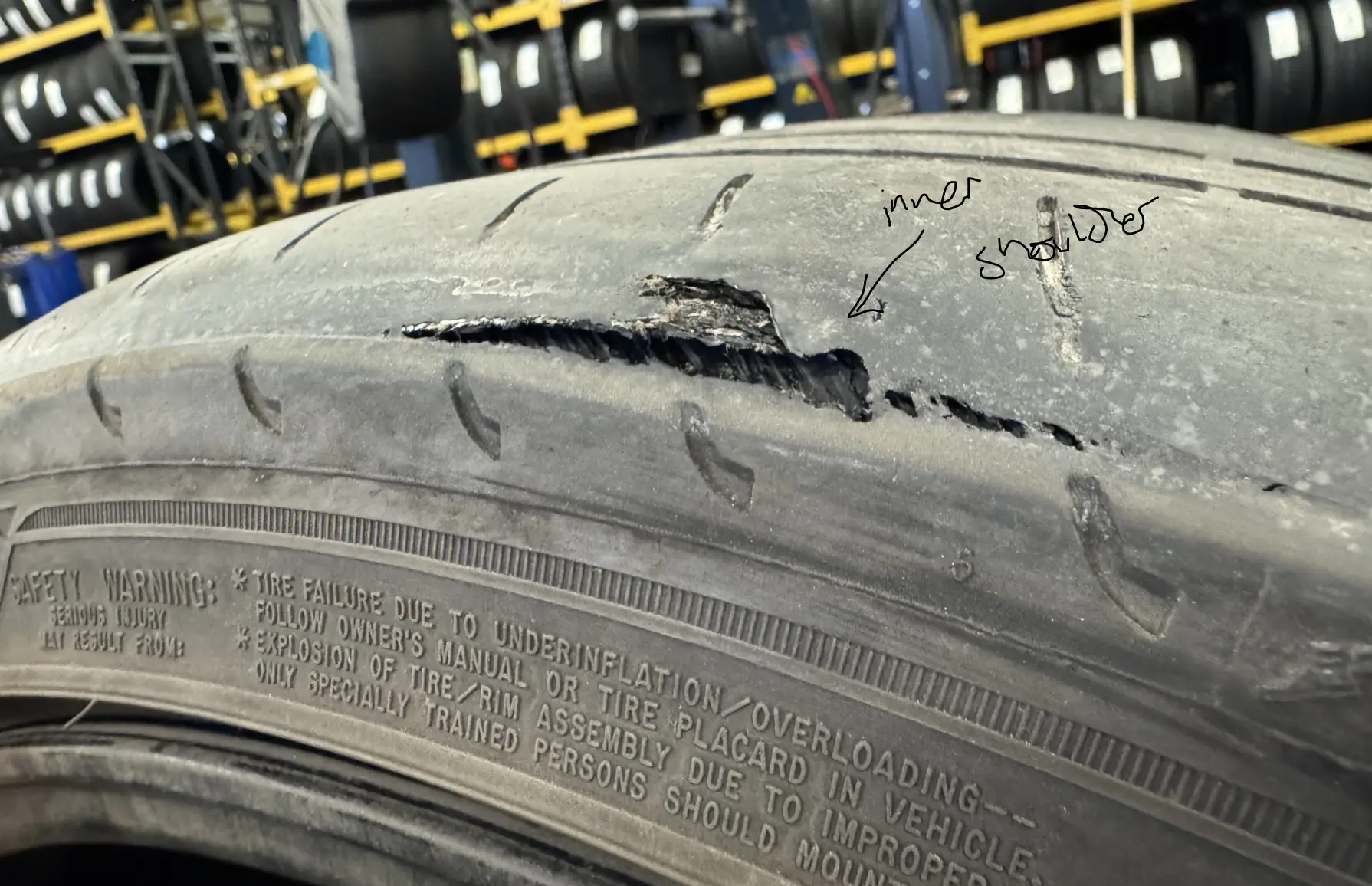 Porsche Taycan Taycan Problem - potential catastrophic tire failure 1767113354450-gy