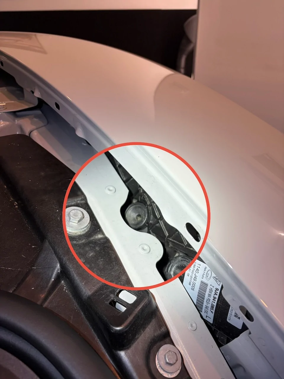 Porsche Taycan DIY headlight up/down adjustment driver-adjustment
