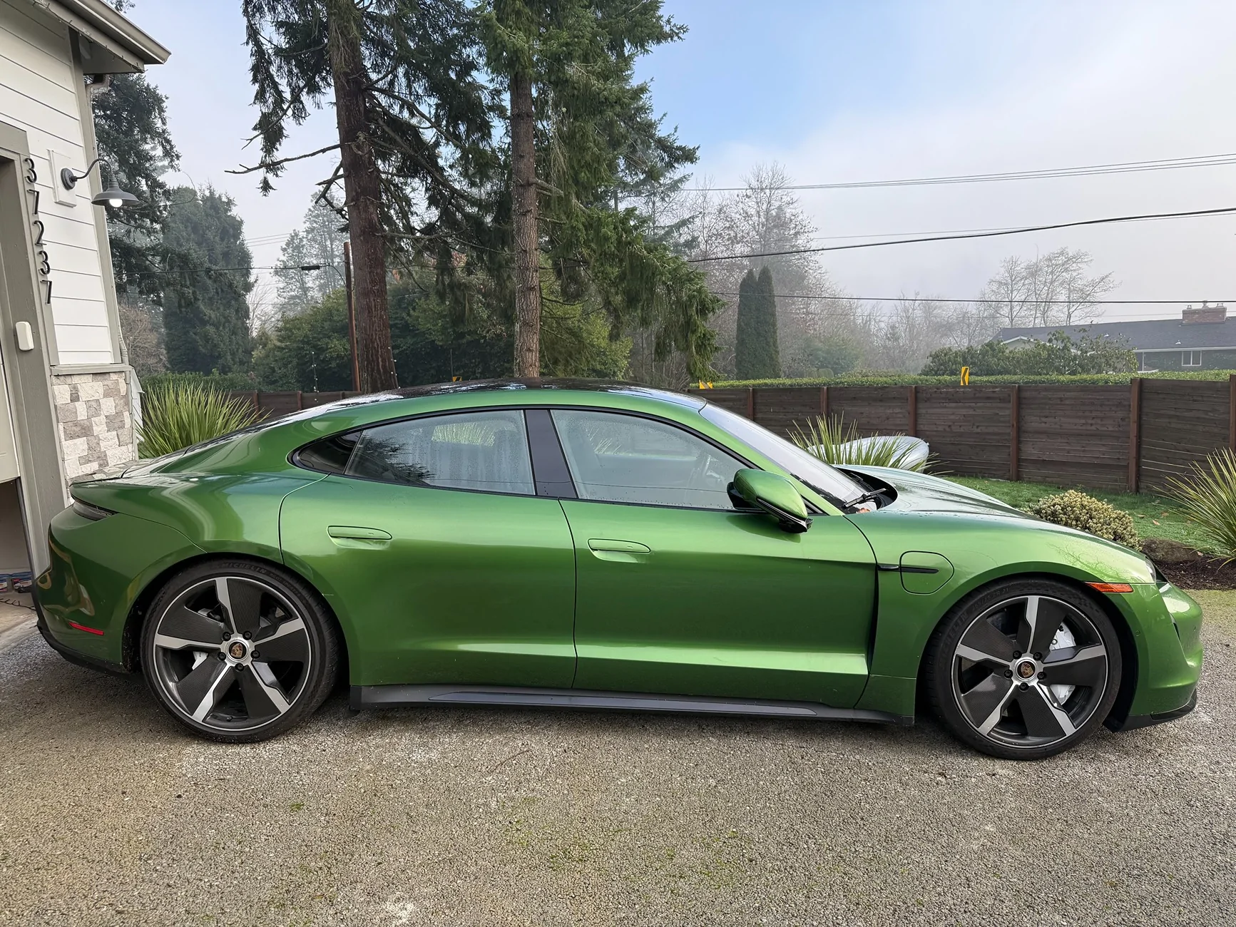Porsche Taycan Taycan Turbo 2020 - Mamba Green Metallic Original MSRP $180k - Asking $65k OBO IMG_8357
