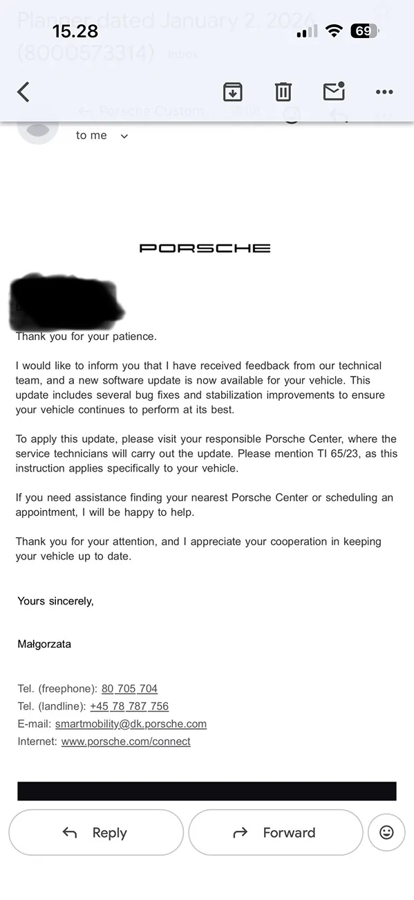 Porsche Taycan EU/UK: Ongoing navigation issues IMG_2423