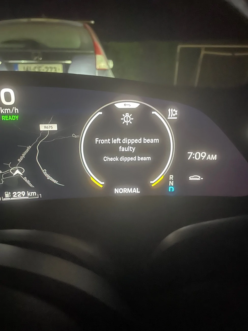 Porsche Taycan Dipped Beam Faulty error message IMG_5488