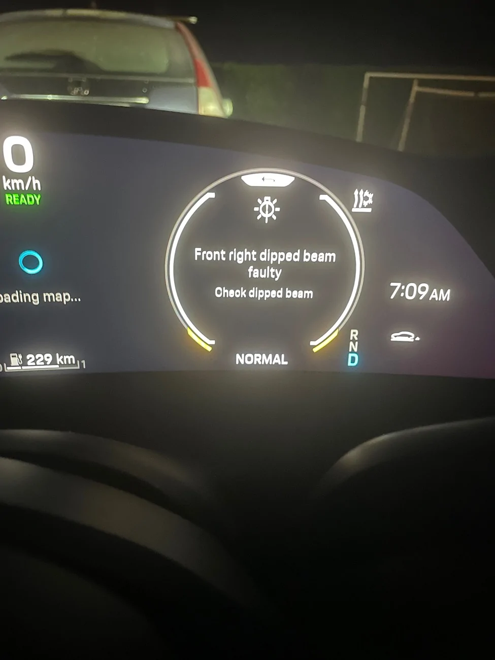 Porsche Taycan Dipped Beam Faulty error message IMG_5487