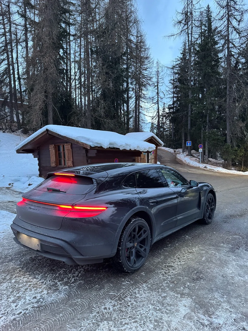 Porsche Taycan Taycan ski trip - UK to the Alps IMG_0449
