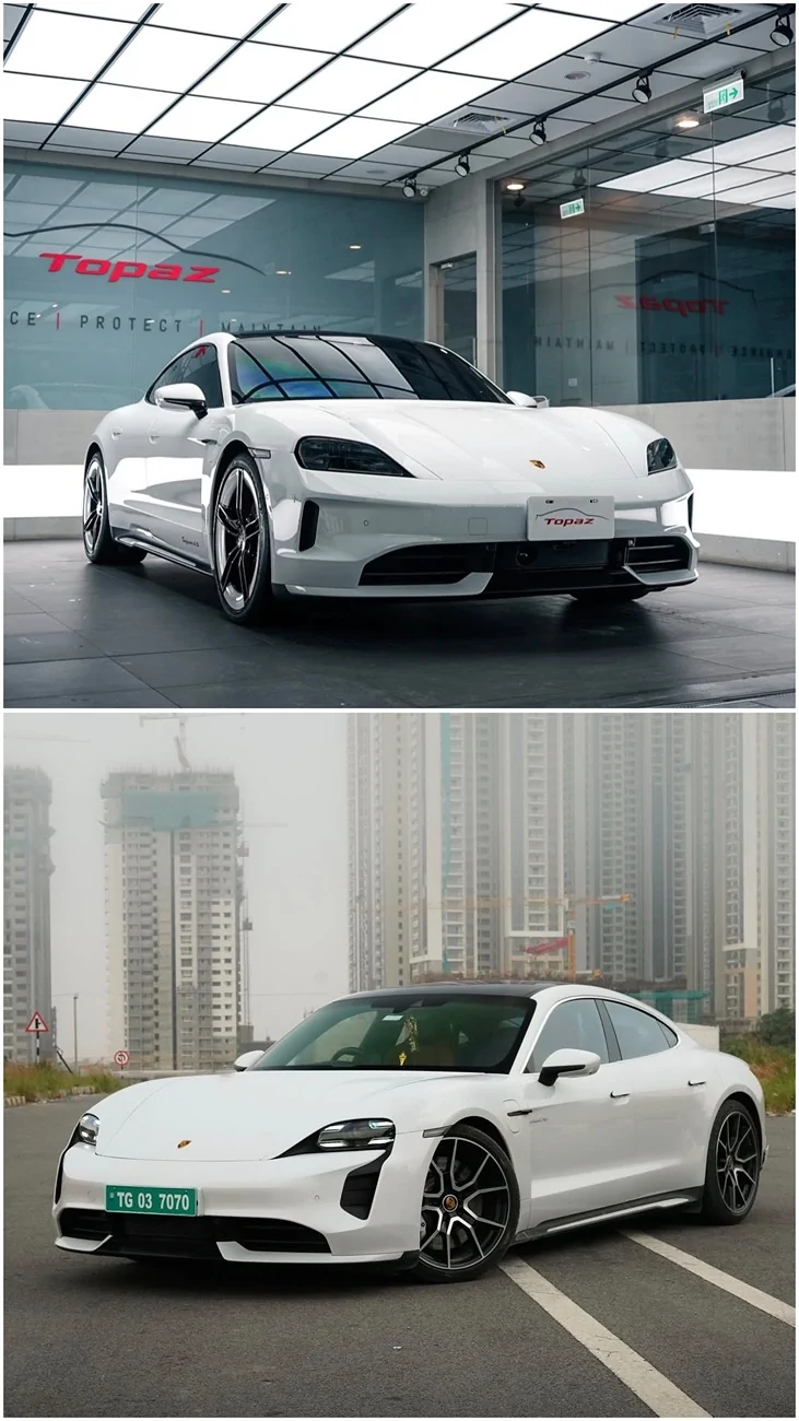 Porsche Taycan Taycan Gen1 vs Gen2 appearance - which looks better ? photo-output