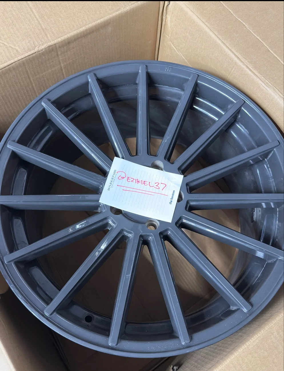 Porsche Taycan Road Force RF15 21" rims IMG_0465
