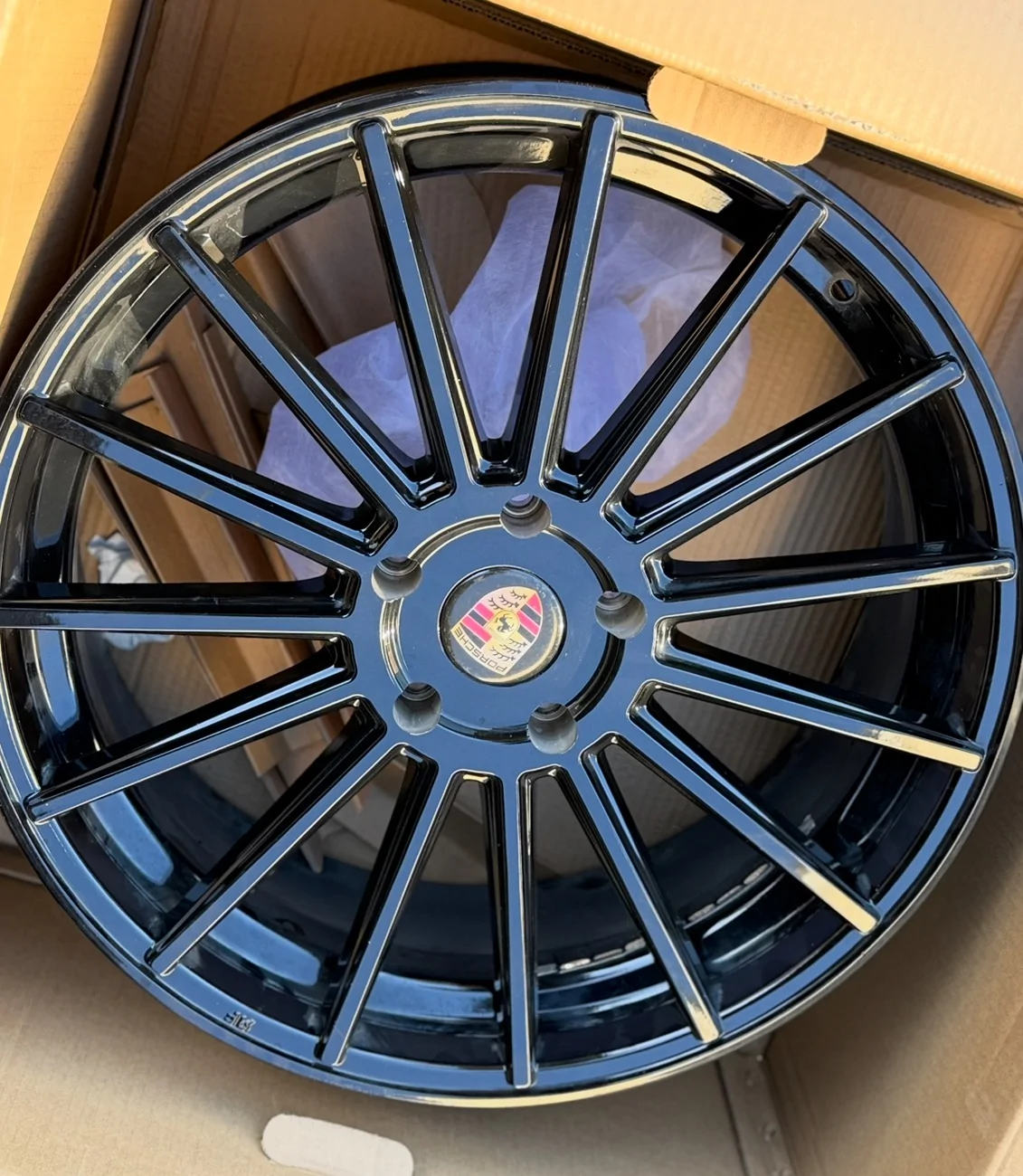 Porsche Taycan Road Force RF15 21" rims IMG_0457