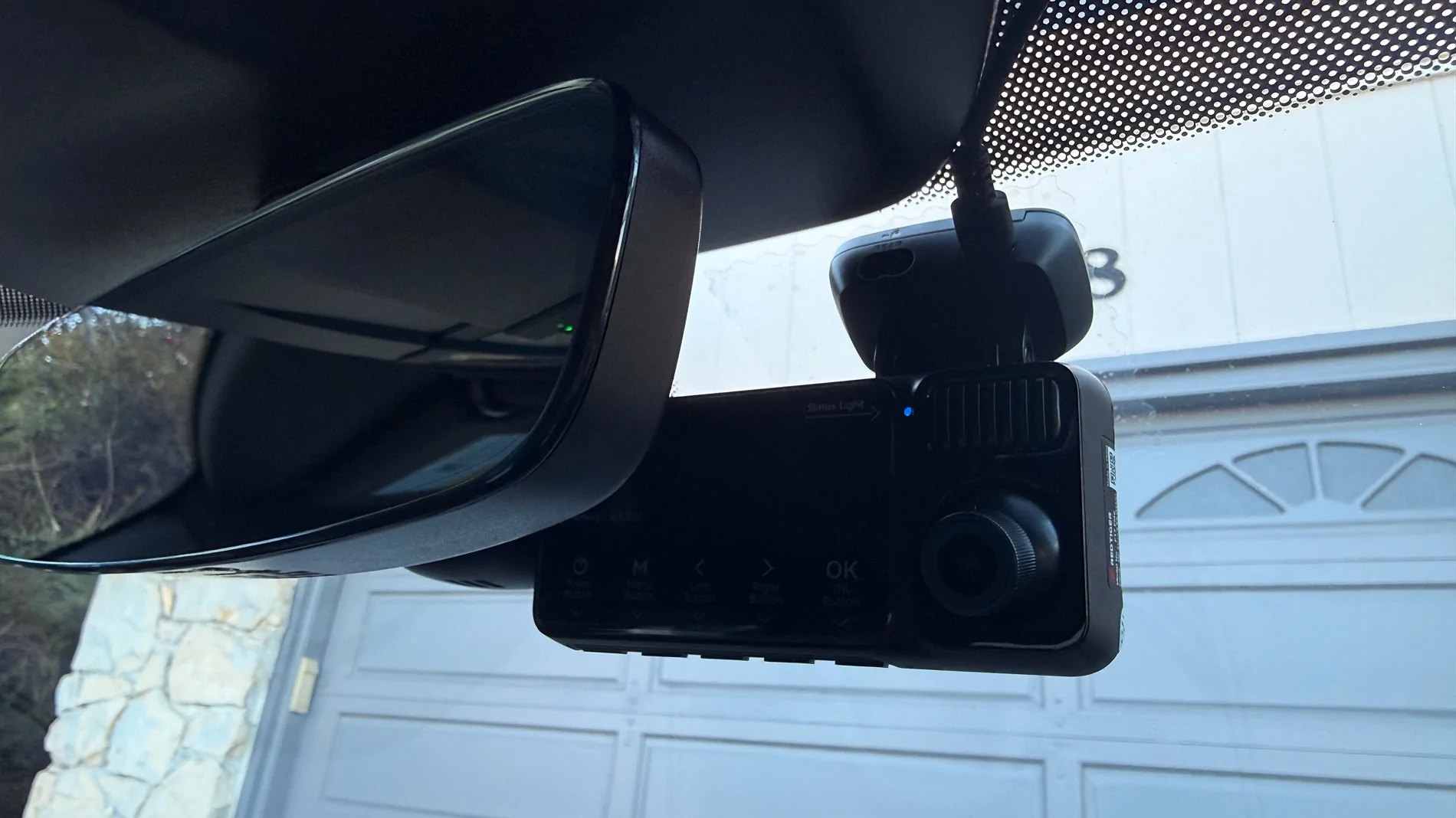 Porsche Taycan Review of RedTiger F17 Elite Dashcam IMG_3081