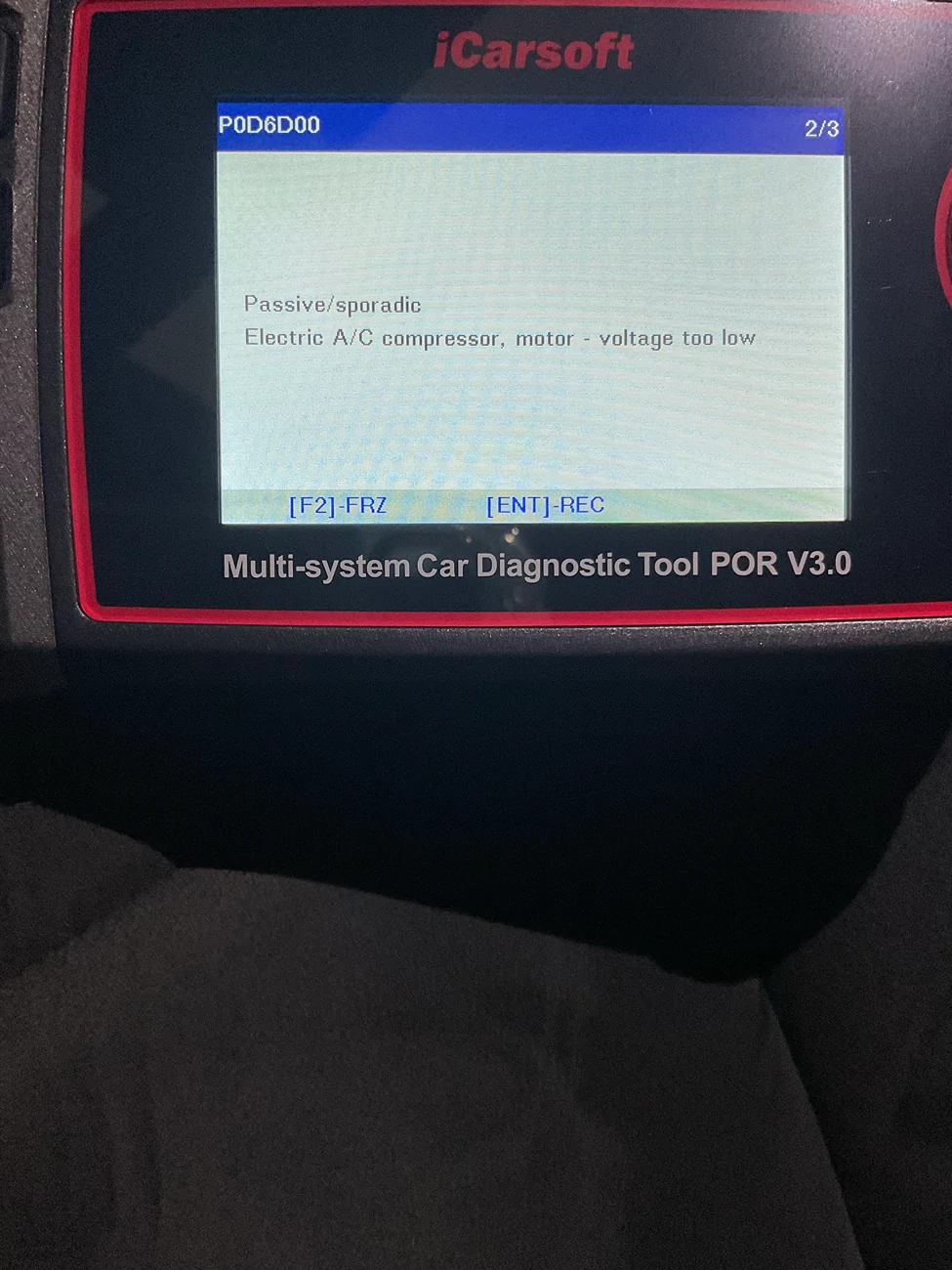 Porsche Taycan Taycan GTS MY23 - Heater issues. tempImageQOrJha