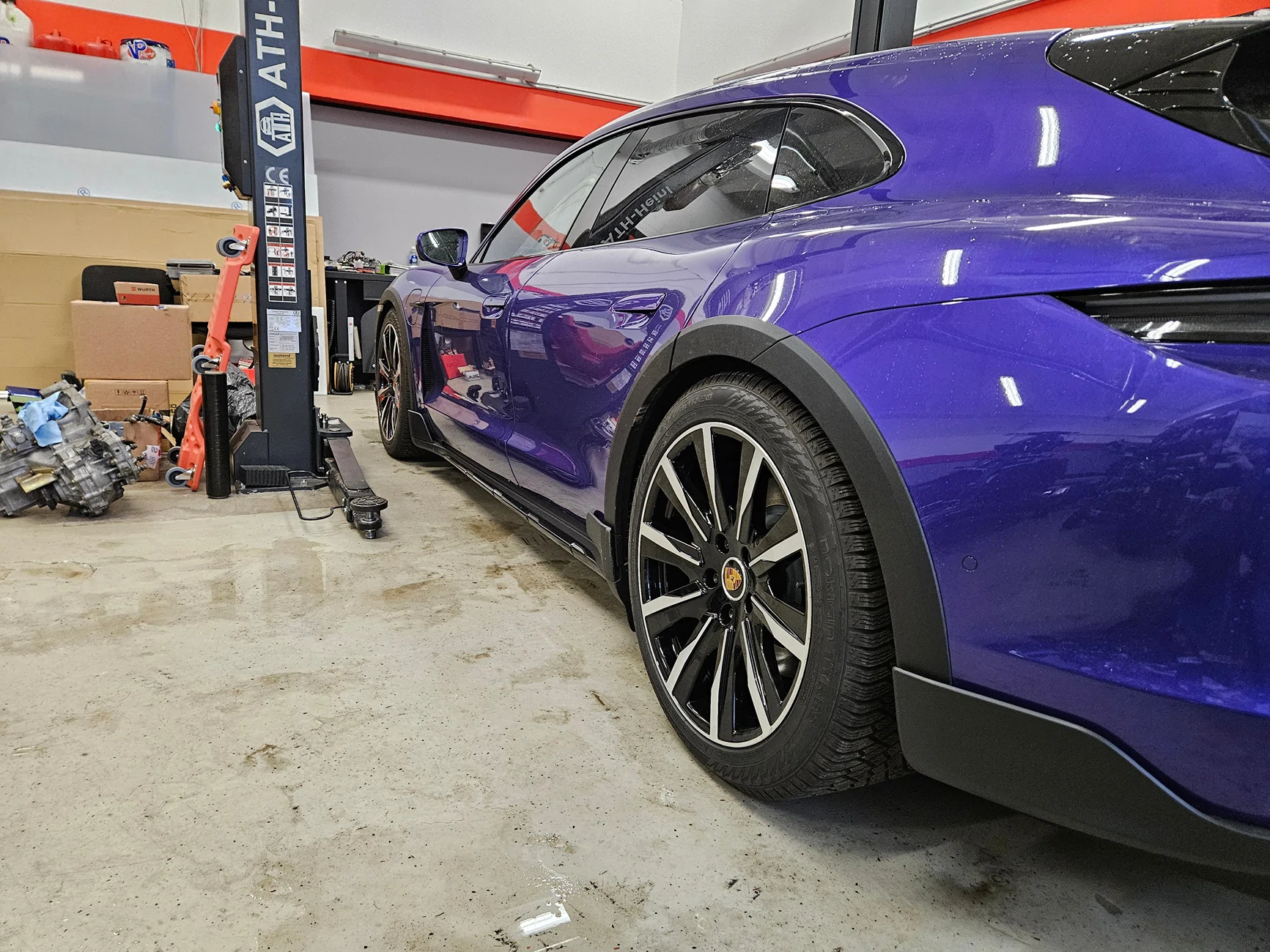 Porsche Taycan Project Purple - MY2026 Taycan CT4 20260127_145713