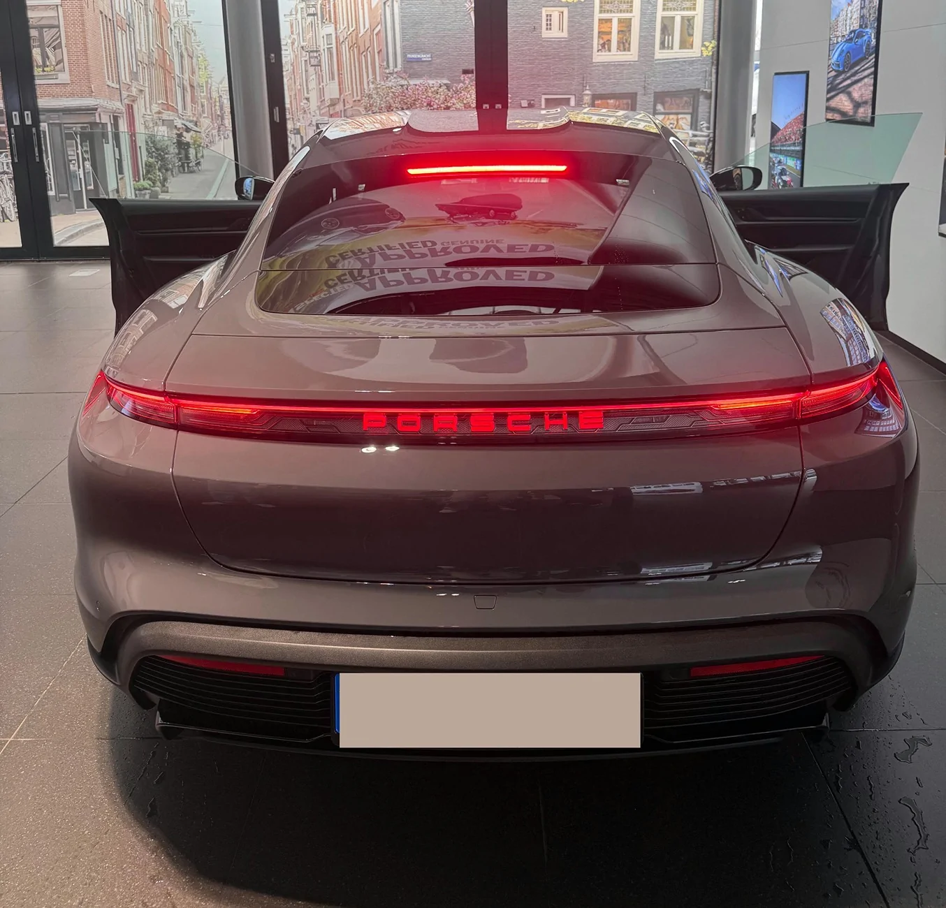 Porsche Taycan Am I the first Grey Neo? Taycan-back