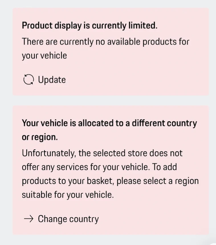 Porsche Taycan No Porsche Connect Store/Services available on website/app 1770058483254-zy