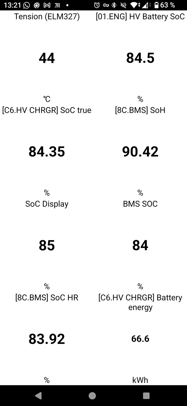Porsche Taycan 🔋 Baseline for HV Battery SoH Performance (Battery Degradation Data by Taycan Owners) Screenshot_20260203-132117