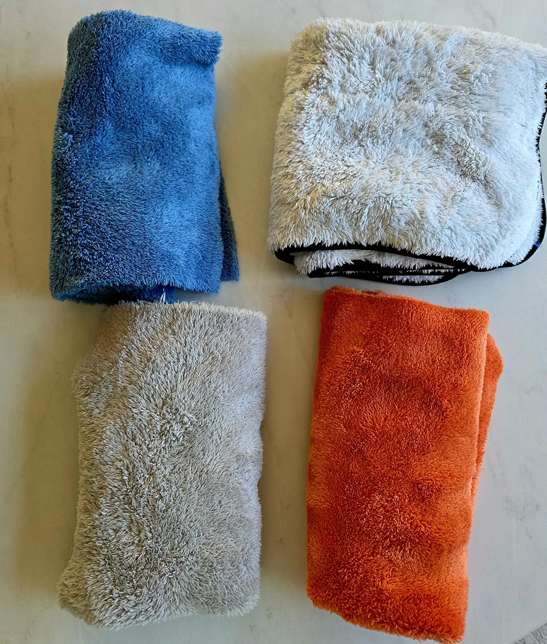 Porsche Taycan Microfiber overkill 20260204_075101