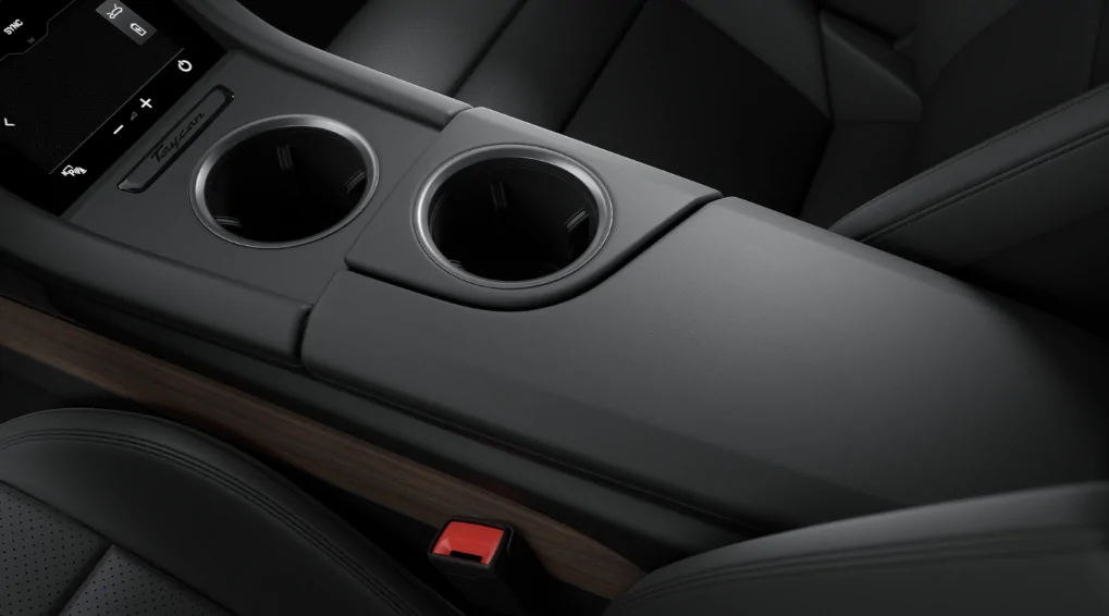 Porsche Taycan Anyone spec the "Paldao" interior trim?  How do you like it? 1770578305683-d0