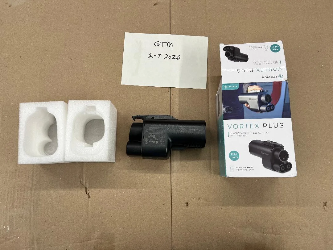 Porsche Taycan FS: Lectron NACS to CCS1 adapter lectron #1