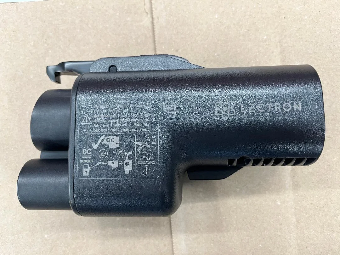Porsche Taycan FS: Lectron NACS to CCS1 adapter lectron #4