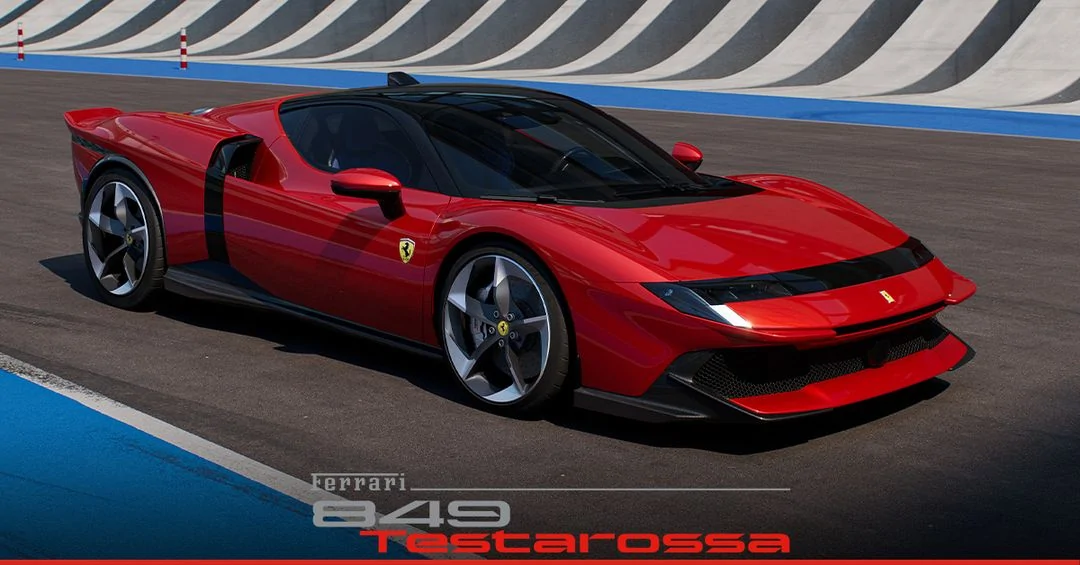Porsche Taycan Ferrari Luce EV 68baea202dafb10021dd64bf-ferrari-849-testarossa-social-card