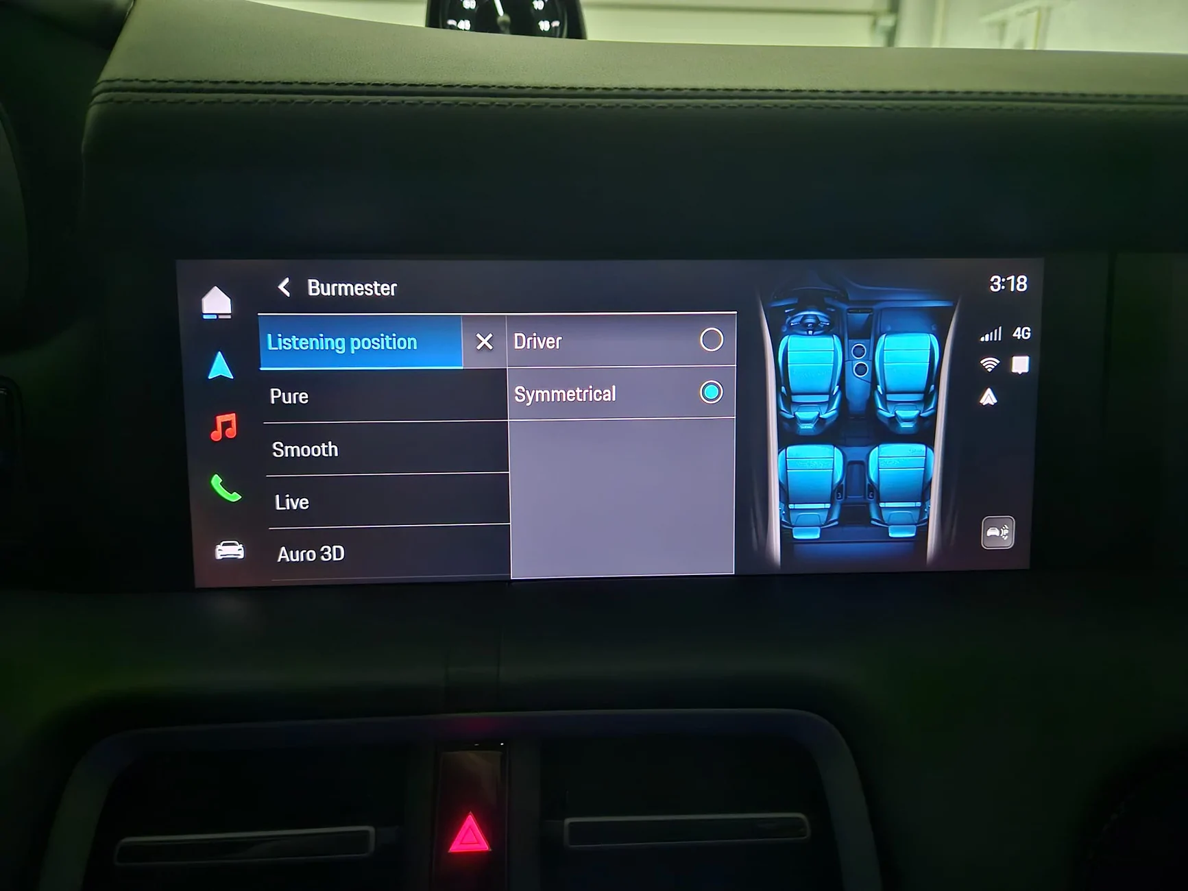 Porsche Taycan Burmester sound system option WhatsApp Image 2026-02-12 at 04.09.26