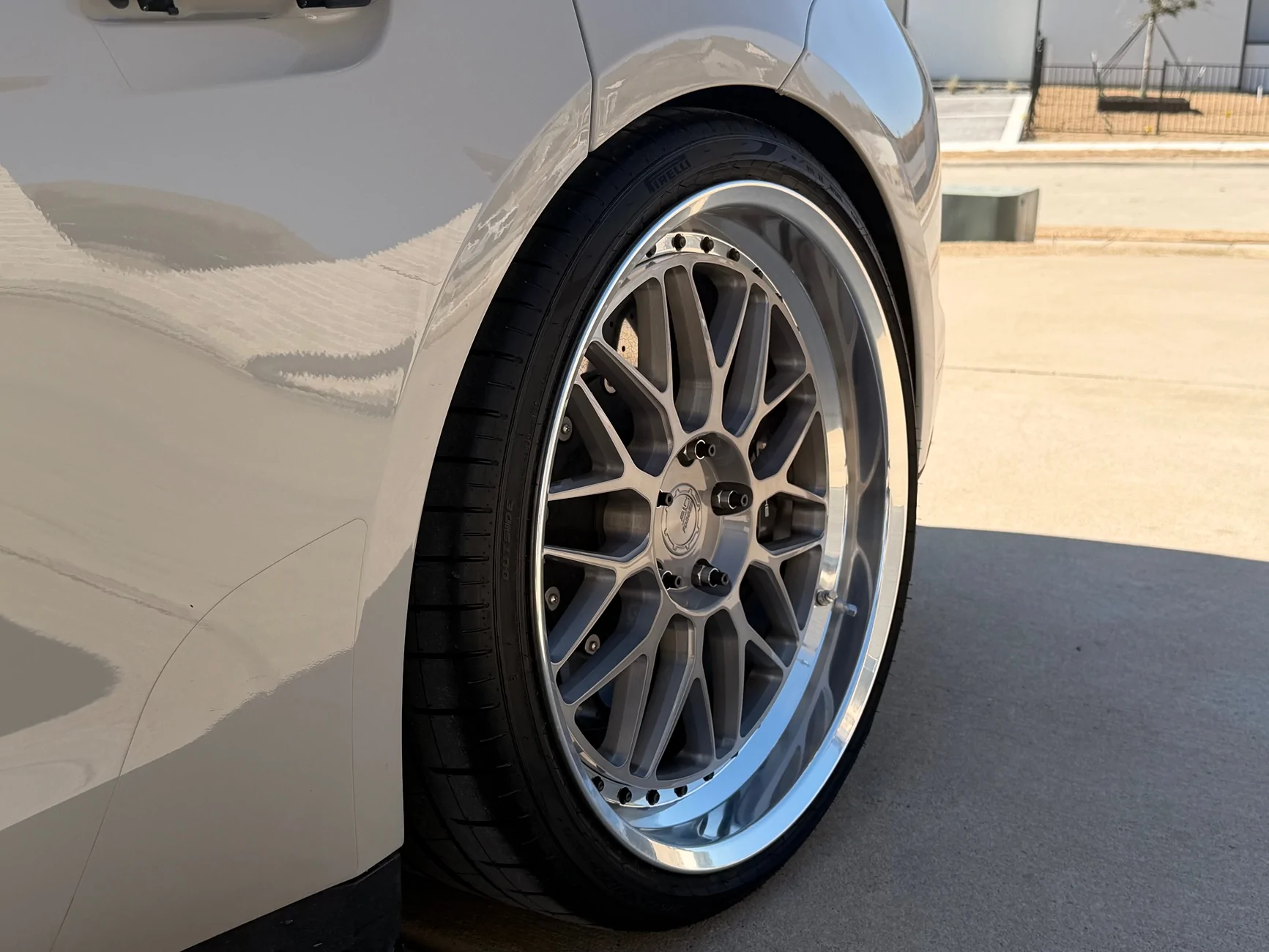 Porsche Taycan New Shoes on the Turbo S: 22" BC Forged Wheels IMG_2076