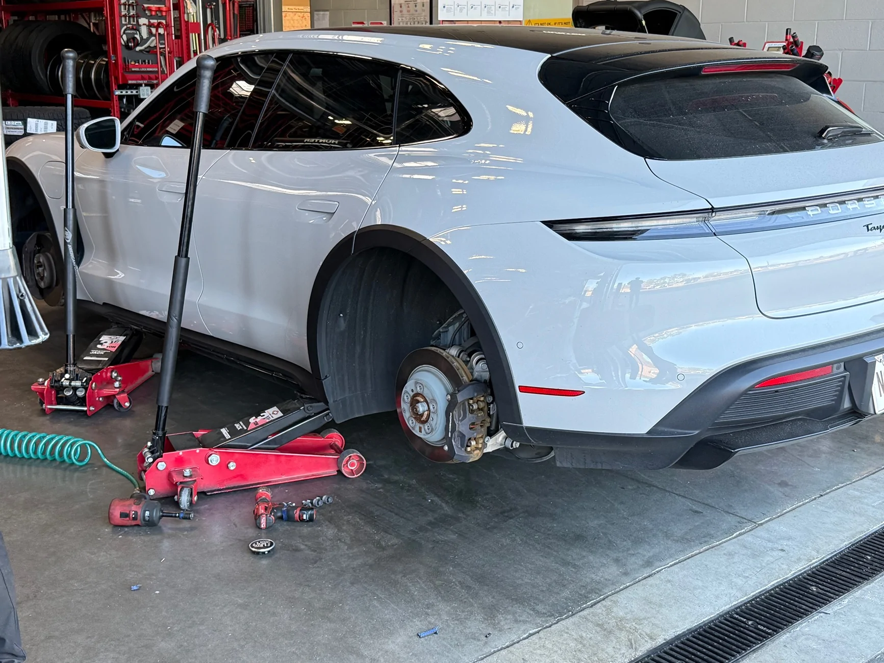 Porsche Taycan New 20” Michelin Primacy Tour All Season on CT4 IMG_1400