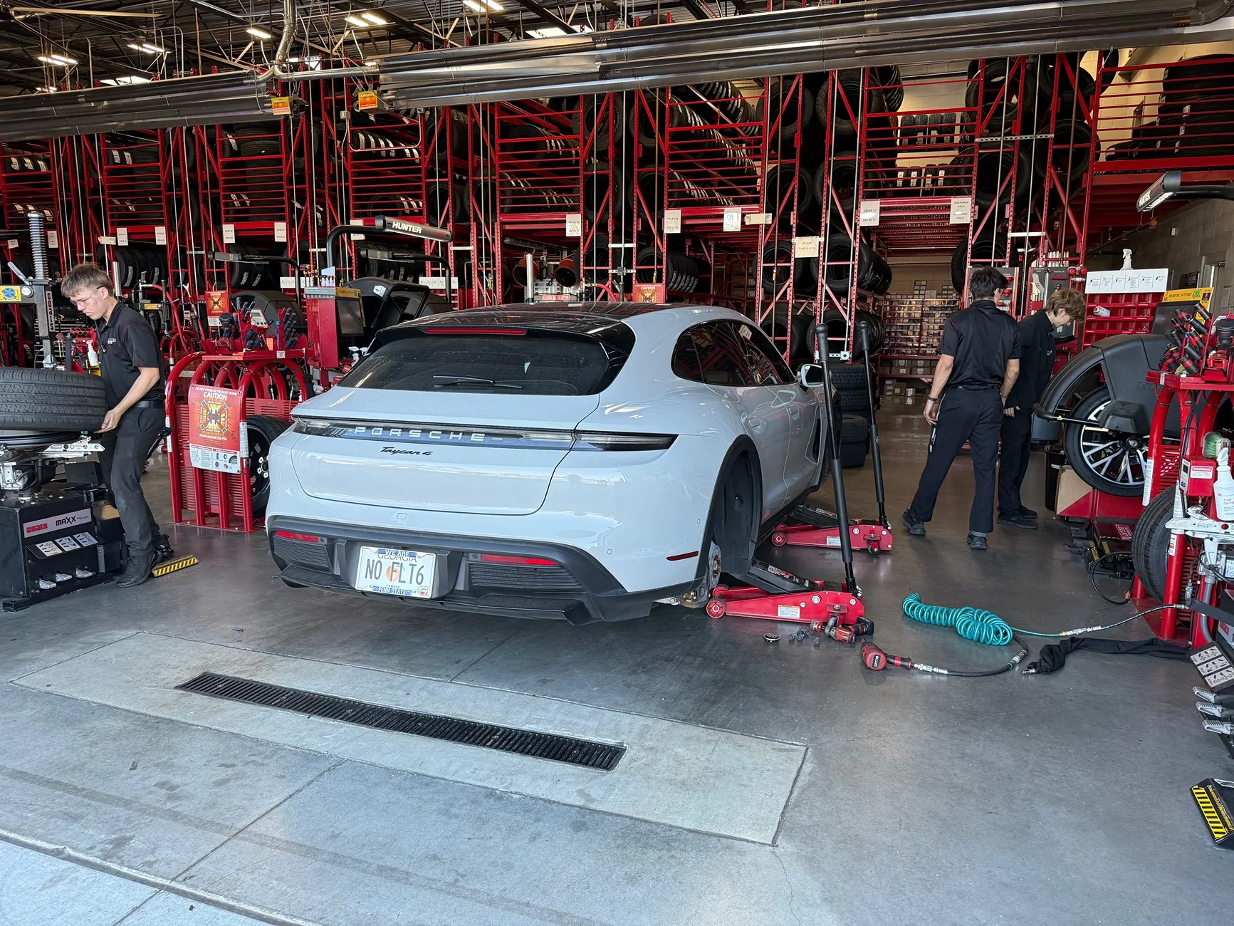 Porsche Taycan New 20” Michelin Primacy Tour All Season on CT4 IMG_1399