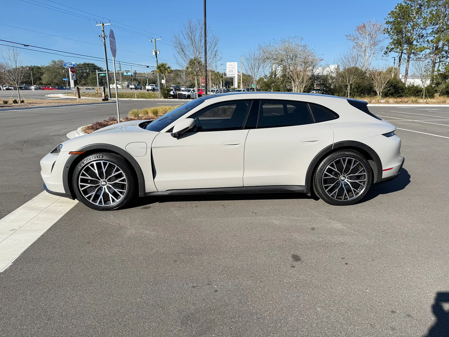 Porsche Taycan New 20” Michelin Primacy Tour All Season on CT4 IMG_1402