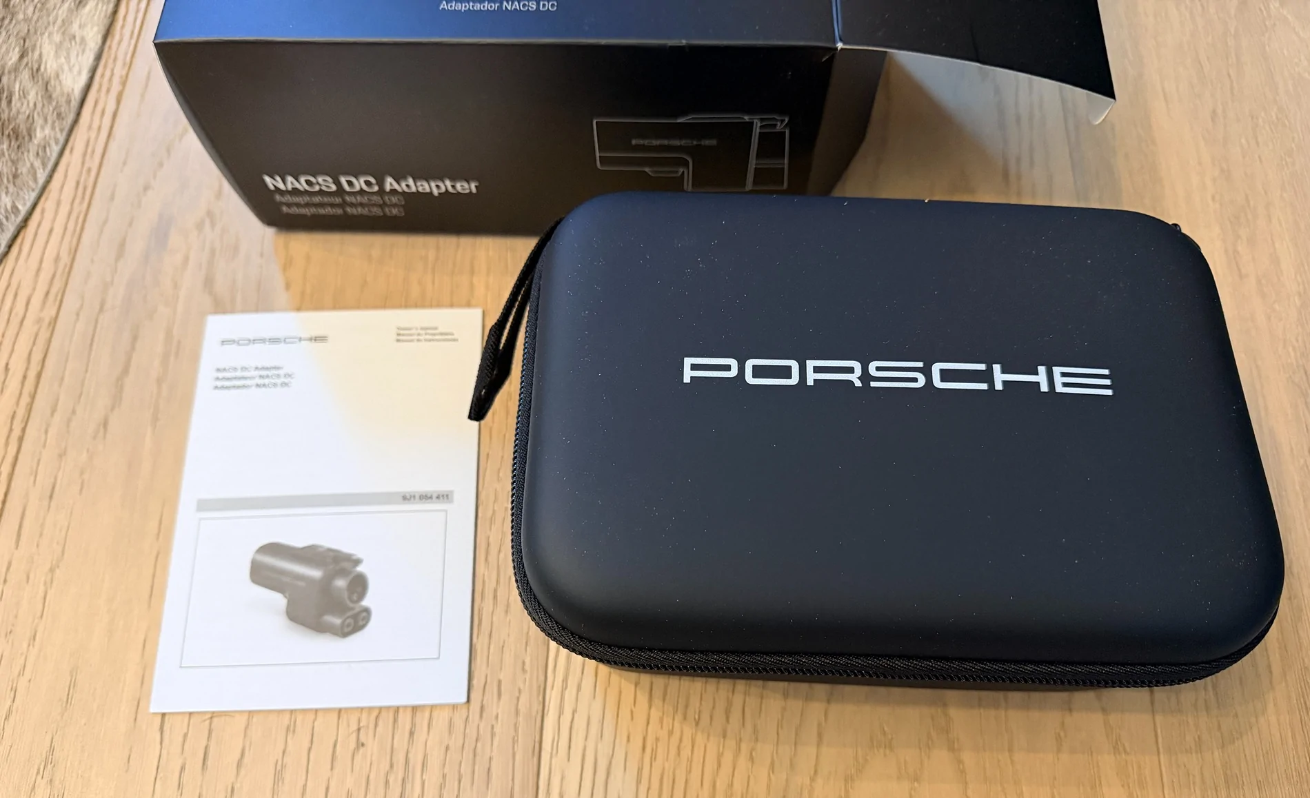 Porsche Taycan FS: Porsche OEM NACS DC adapter IMG_0424