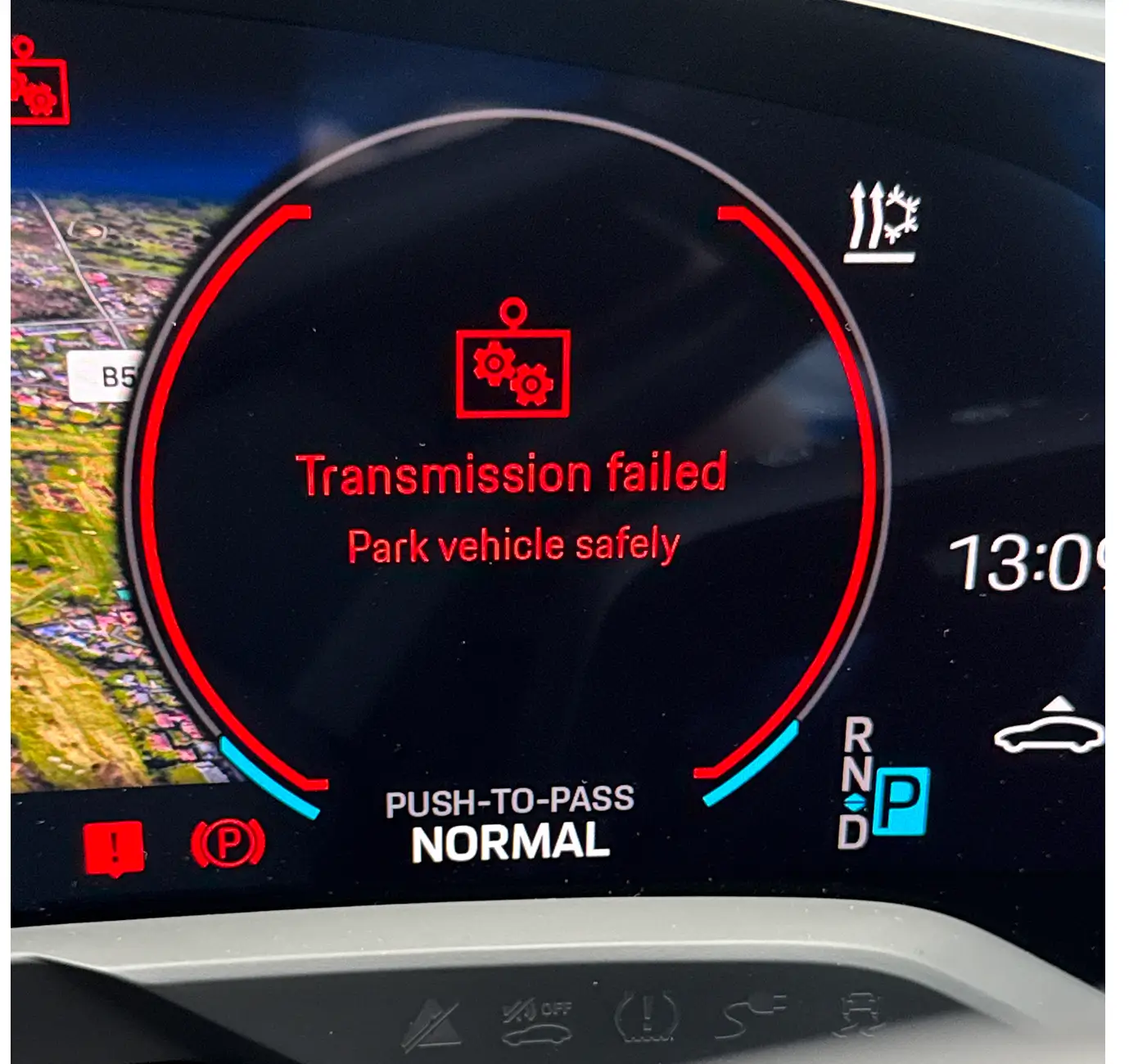 Porsche Taycan TRANSMISSION FAILURE ERROR MESSAGE Screenshot 2026-02-13 at 14.03.36