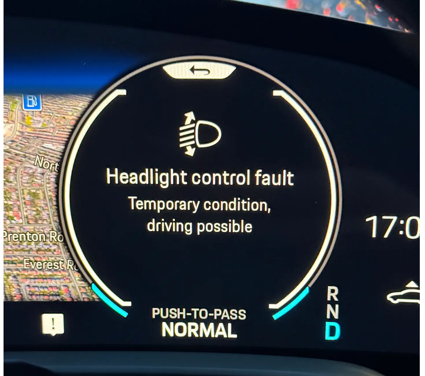 Porsche Taycan TRANSMISSION FAILURE ERROR MESSAGE Screenshot 2026-02-13 at 14.03.43