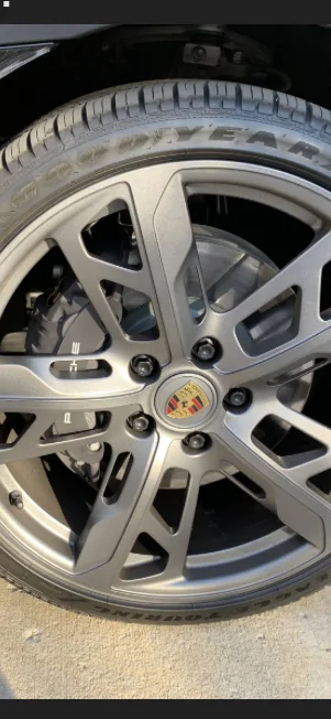 Porsche Taycan Paint or powder coat CT wheels IMG_1272