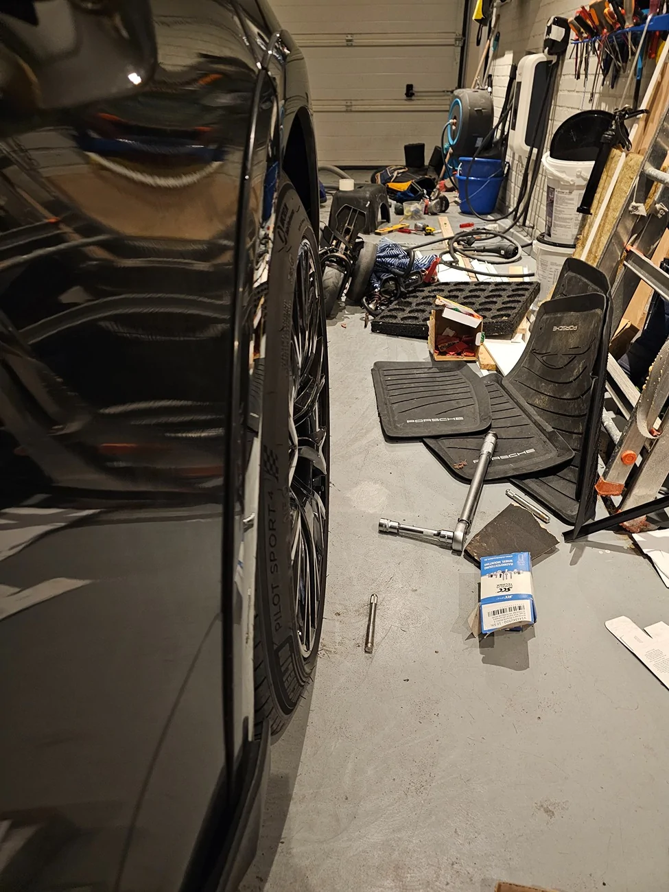 Porsche Taycan Spacers….? 20260213_163318