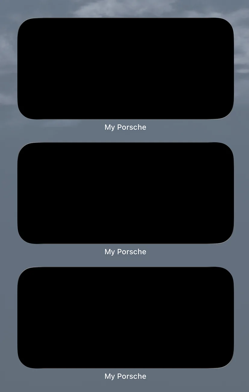Porsche Taycan iOS Widgets gone? Screenshot 2026-02-18 at 5.40.46 PM