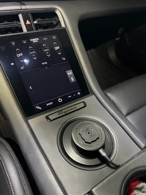 Porsche Taycan Taycan Support to Quad Lock Phone Holder (Custom DIY part) IMG_0055