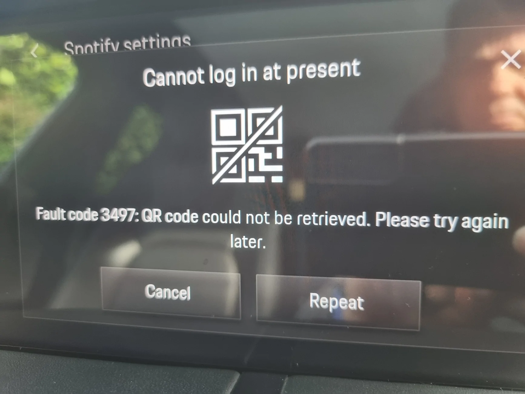 Porsche Taycan Spotify has disappeared 20260221_140824