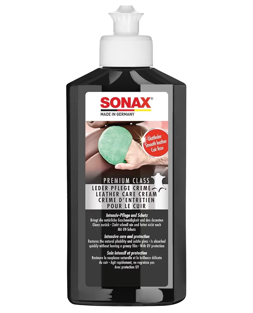 Porsche Taycan Steering Wheel leather care help IMG_1385