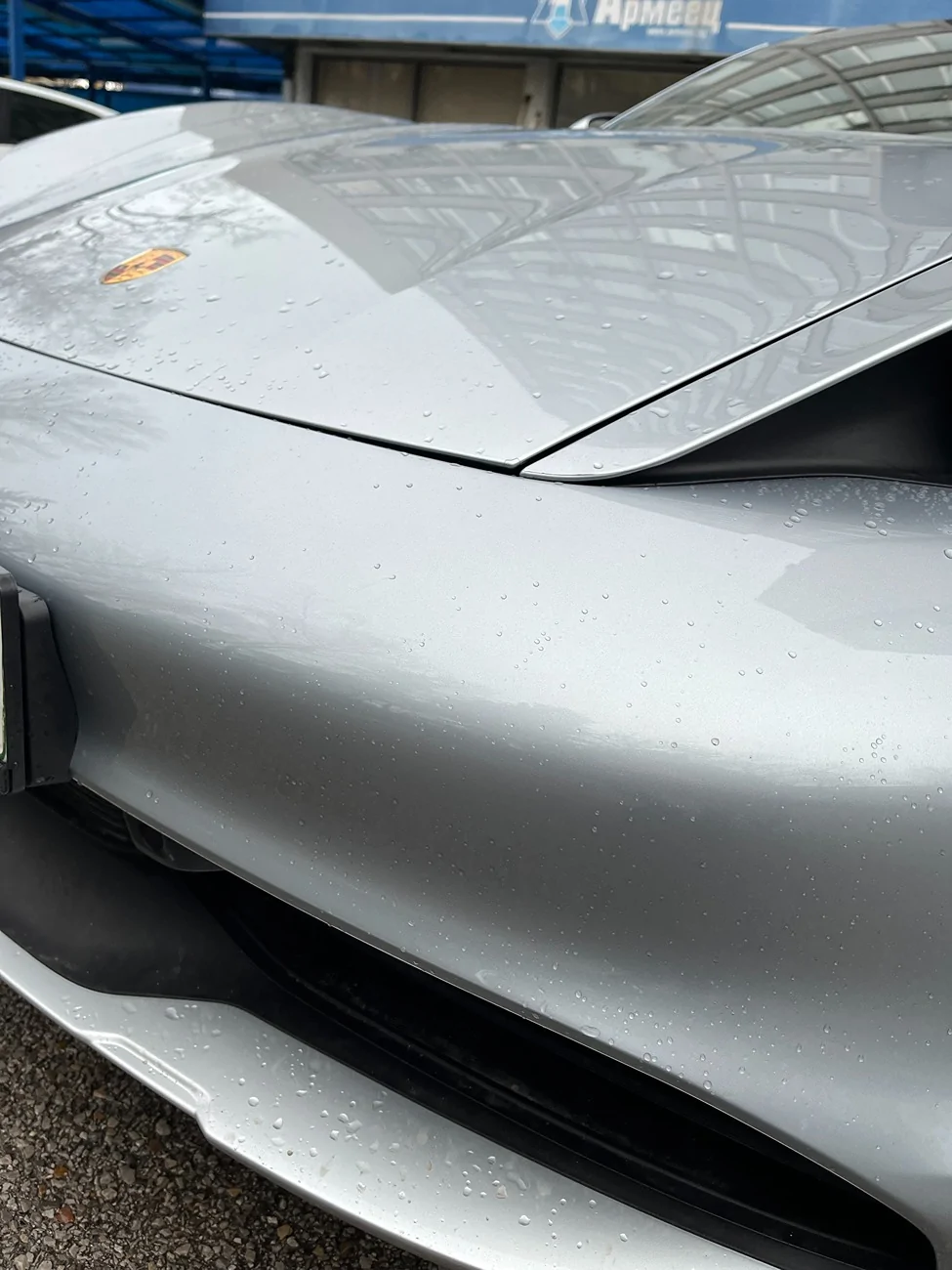 Porsche Taycan 4s Taycan crash and repair - longest repair story ever with photos repair 1 img 2