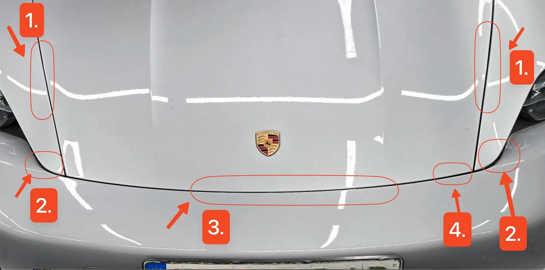 Porsche Taycan 4s Taycan crash and repair - longest repair story ever with photos 3rd REPAIR - differences
