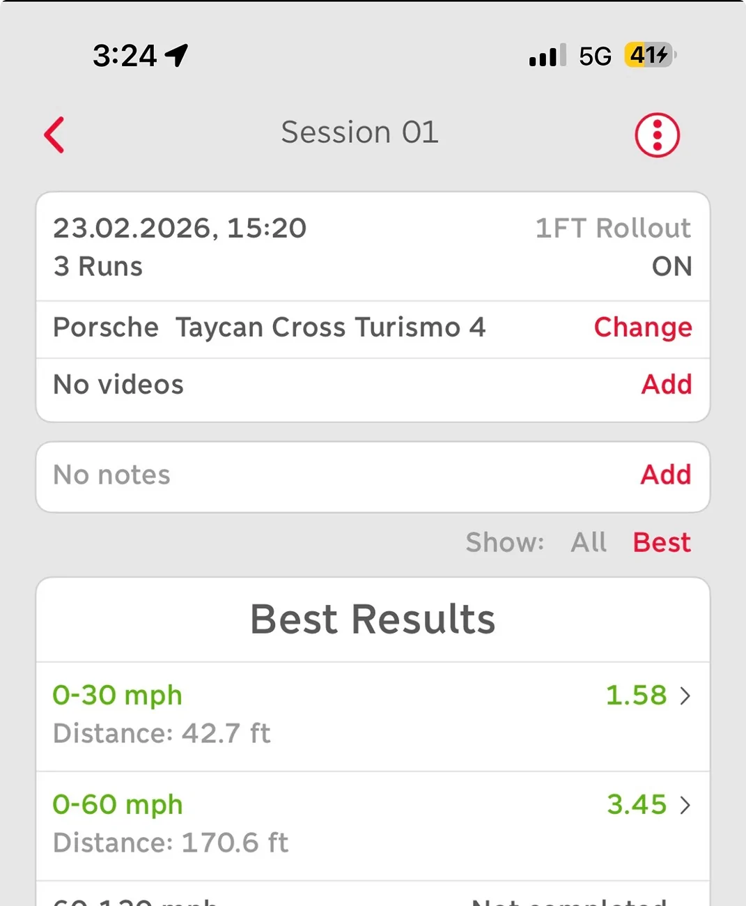 Porsche Taycan Redshift vs MapEV IMG_0500