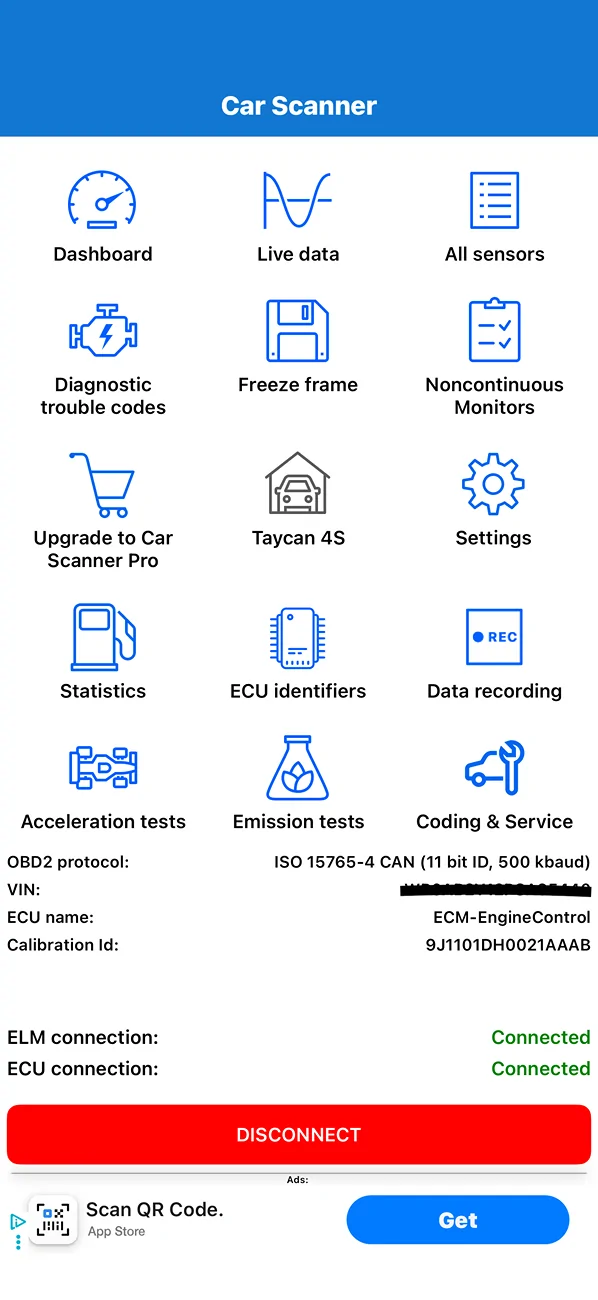Porsche Taycan 99.4% SoH after 100,000 km on my 2021 J1.1 -- Can it be true? CarScannerConnected
