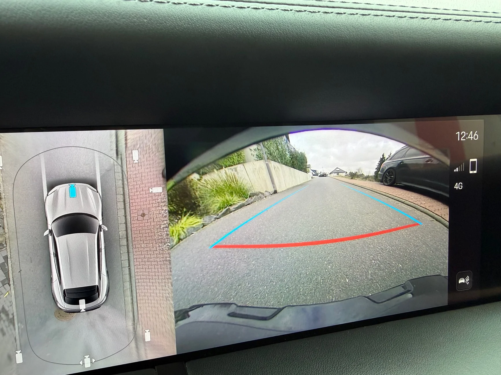 Porsche Taycan Front license plate & camera view problem? IMG_1756