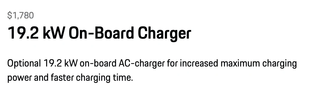 Porsche Taycan Retrofit 22KW charger Screenshot 2026-03-03 at 3.28.04 AM