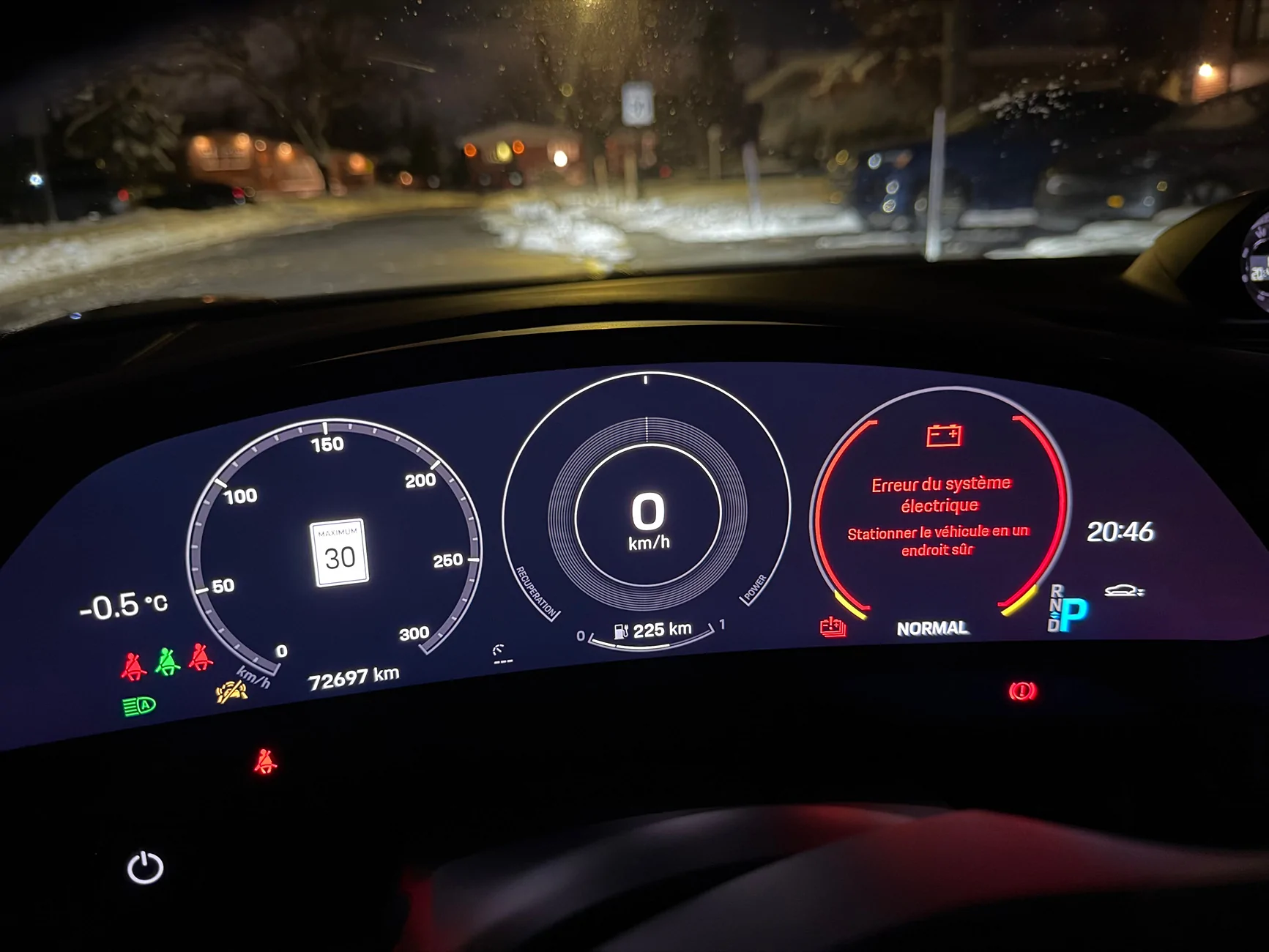 Porsche Taycan The famous RED DEAD electrical circle Red Circle Porsch