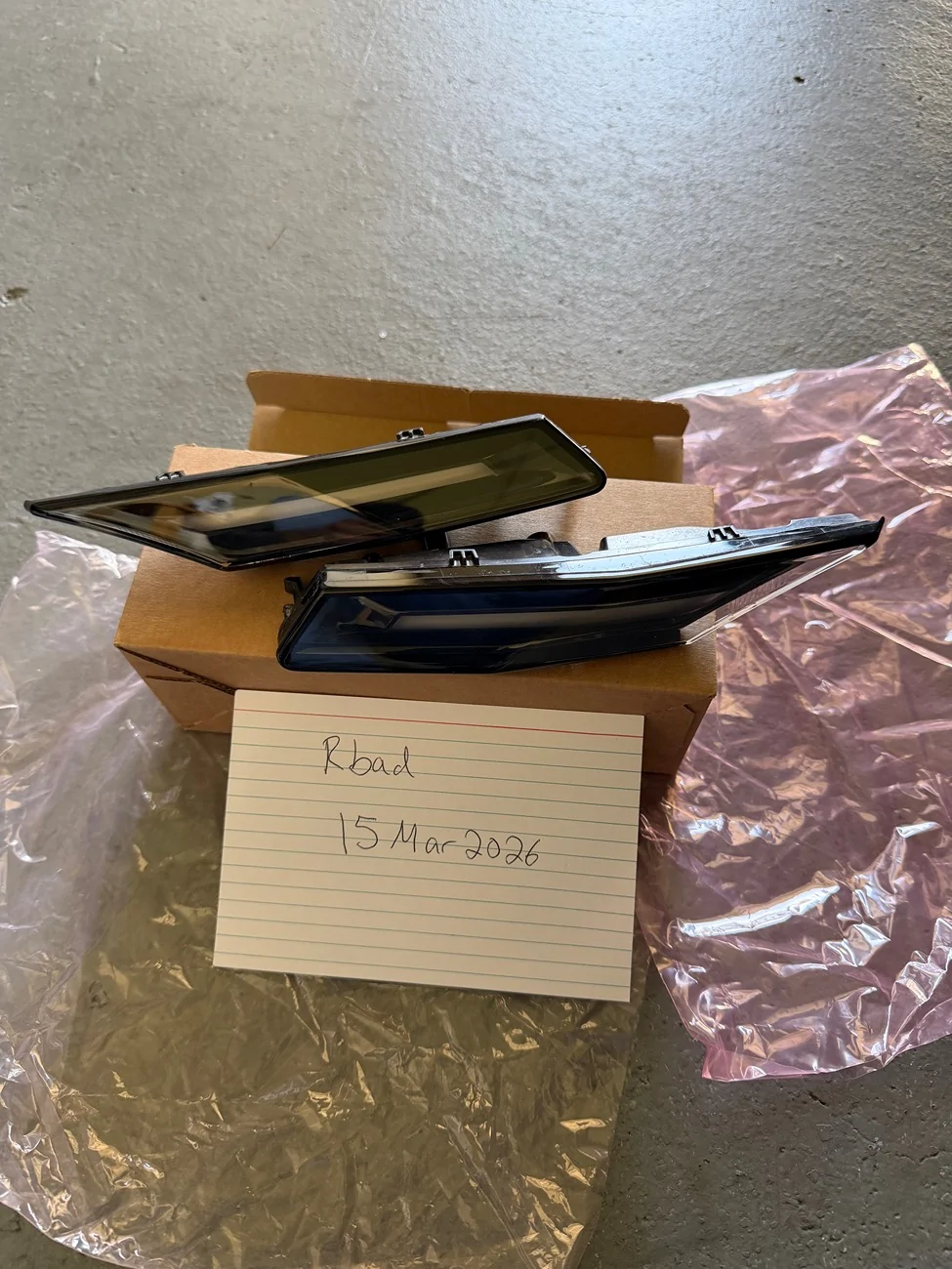 Porsche Taycan Clear Bumper Light - $125 OBO IMG_6275
