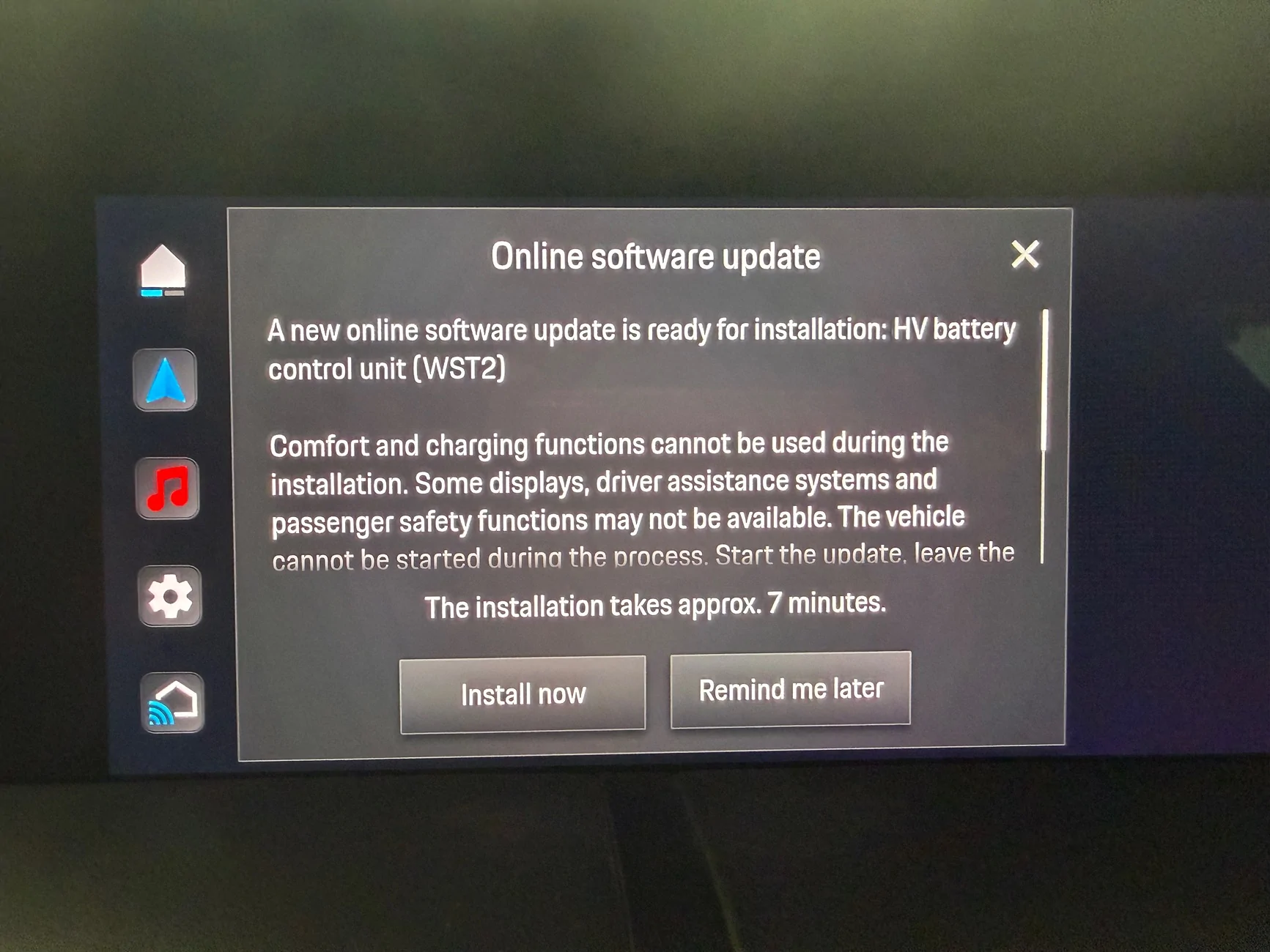 Porsche Taycan [March 2026 Update] - Porsche's ONLY OTA update hobbles North American Taycans to max 9.6 kW charge rate… IMG_9758