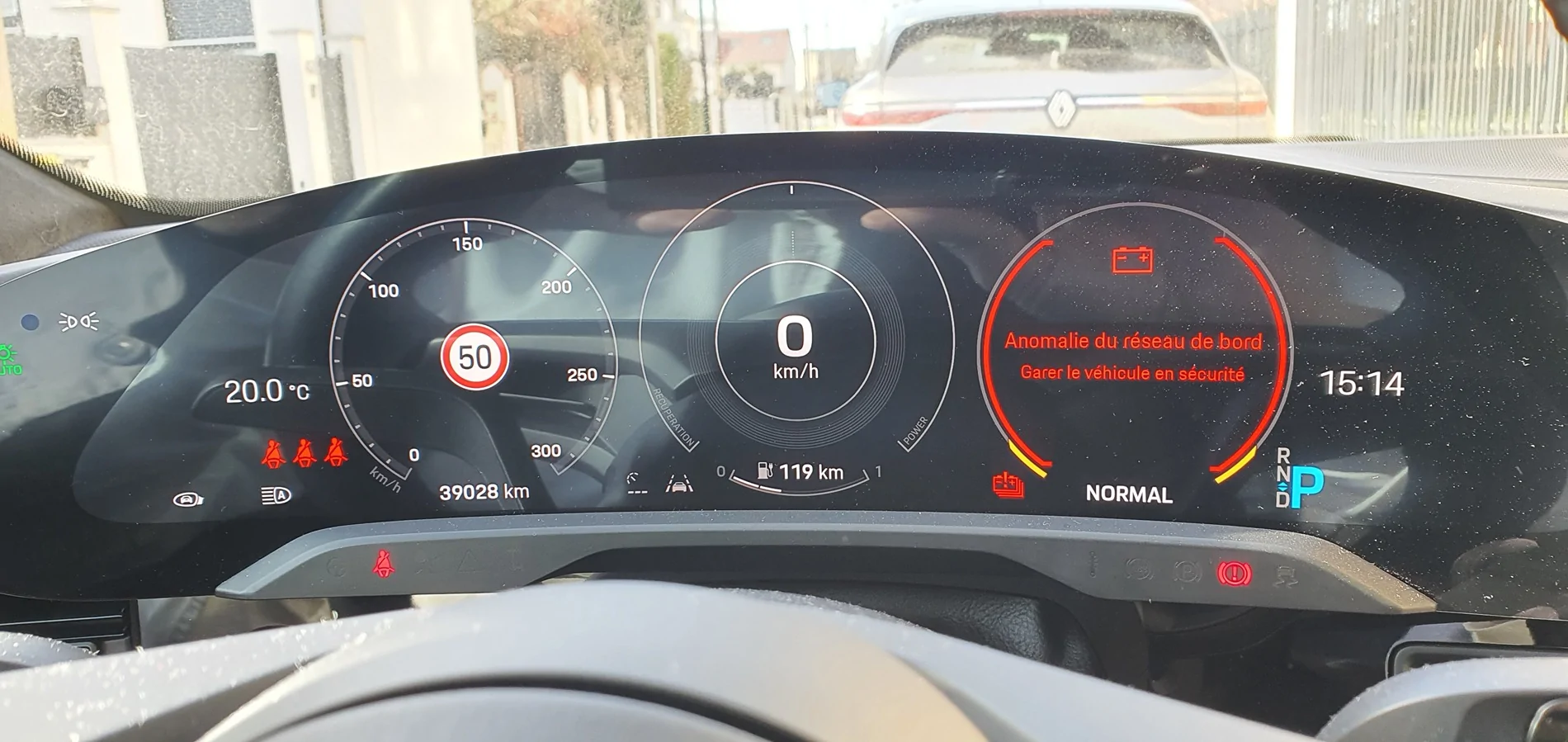Porsche Taycan "Onboard network error" - red - Taycan won't move - battery modules replaced 20260226_151428