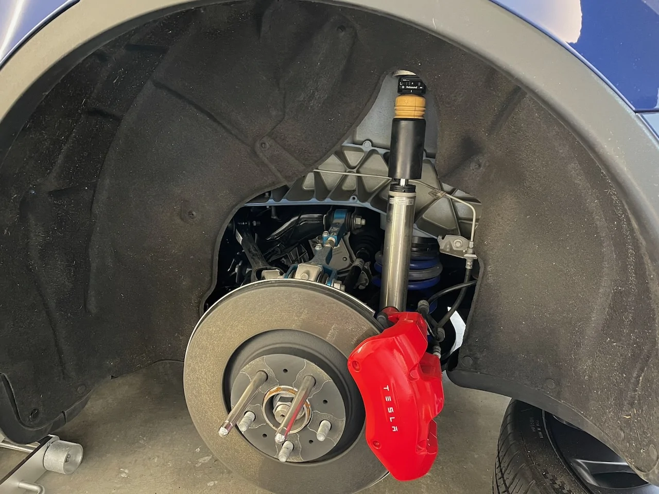 Porsche Taycan Sound Deadening Noise Reduction wheel wells 1